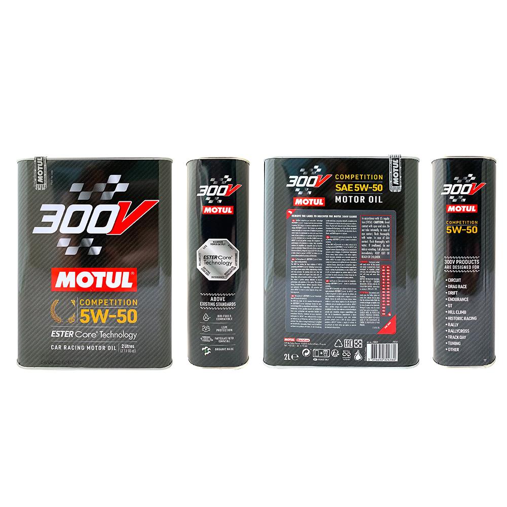 MOTUL 300V COMPETITION 5W50 全合成酯類機油