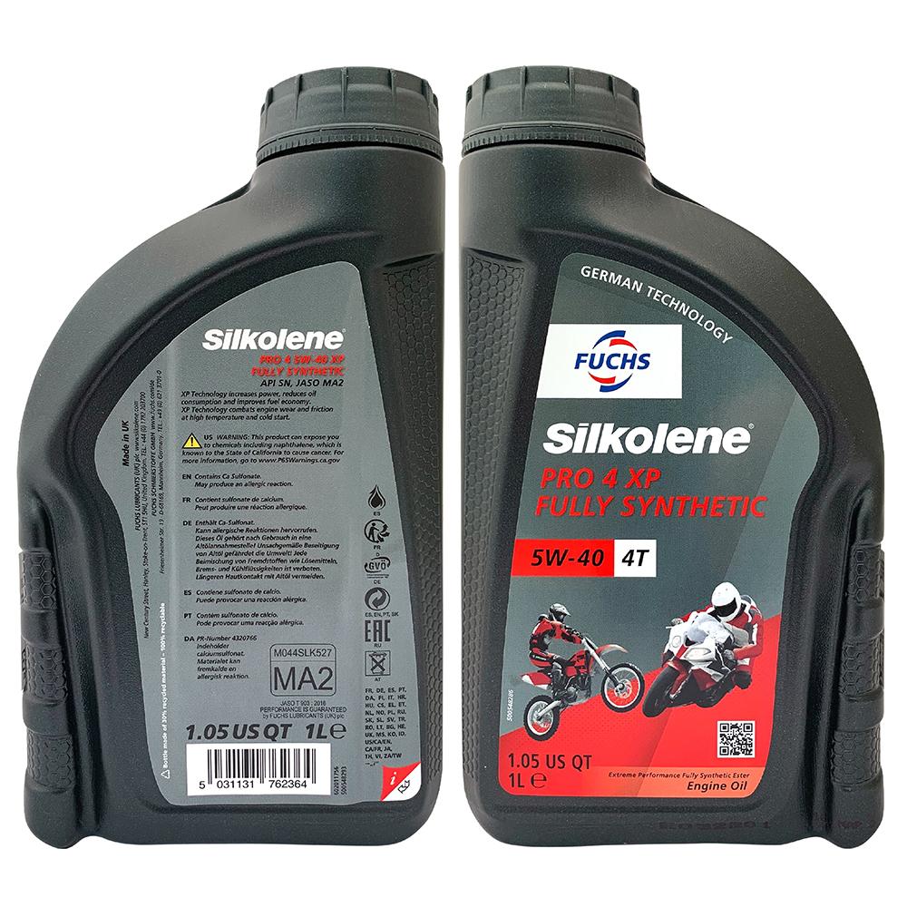 福斯 Fuchs Silkolene(賽克龍) PRO 4 5W40 XP 酯類全合成機油 機車機油