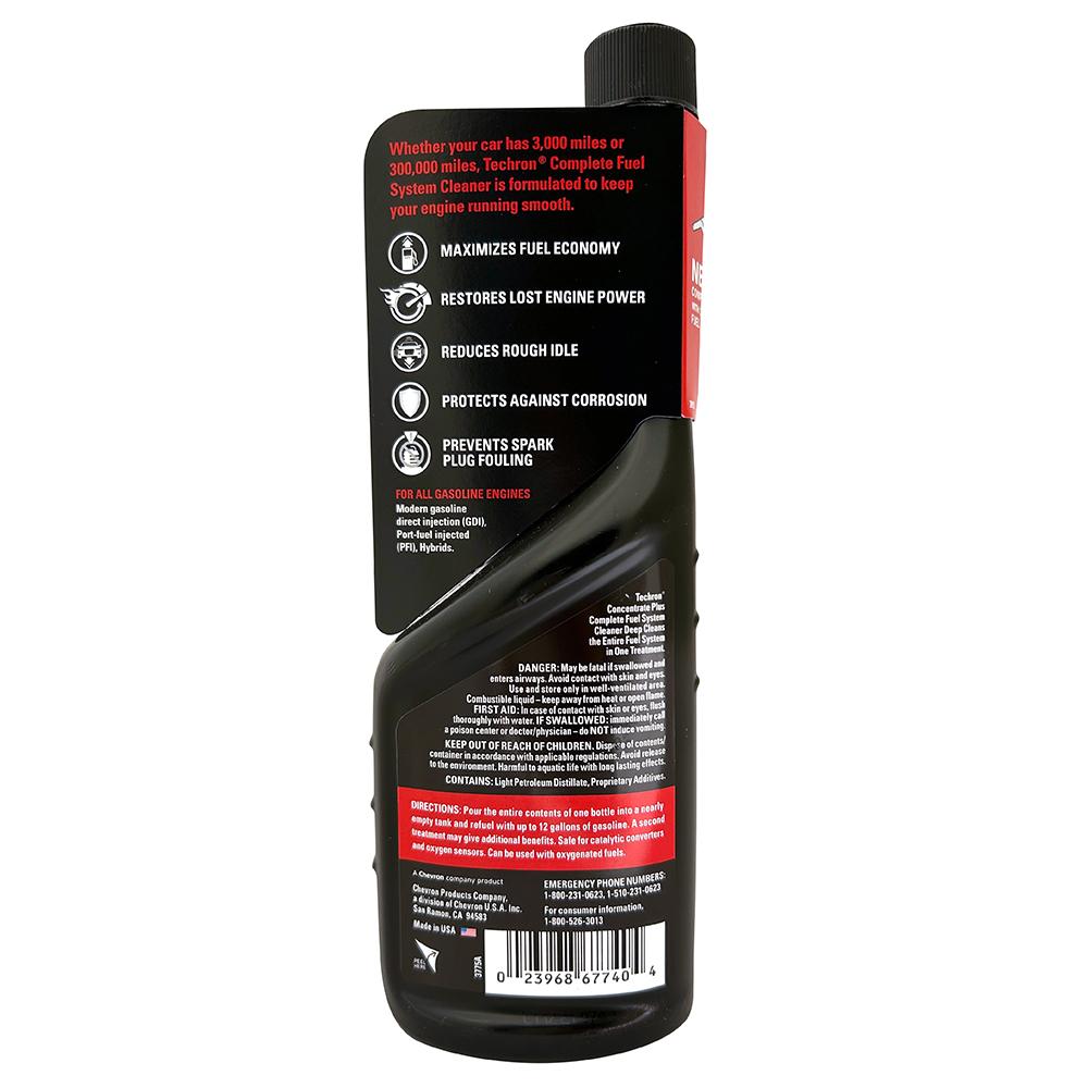 雪佛龍 Chevron Techron Plus Fuel System Cleaner 汽油精 燃油系統清潔 汽油濃縮添加劑