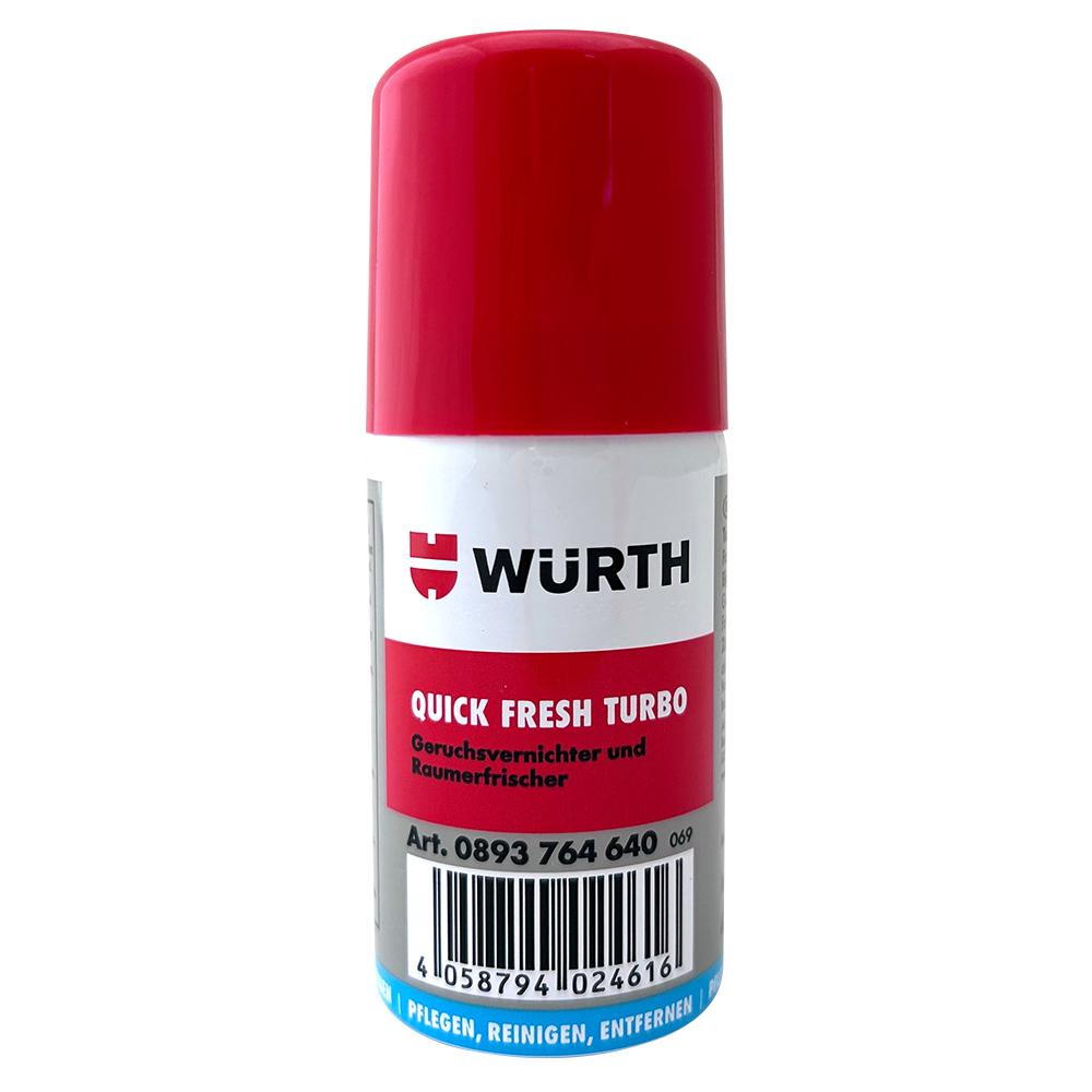 【即期出清】 WURTH Quick Fresh Turbo 車輛空調除味噴霧 車輛空調系統清潔劑