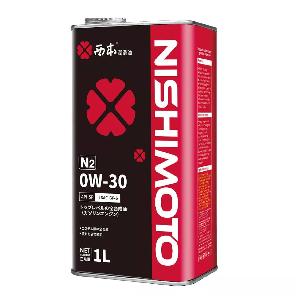 西本 NISHIMOTO N2 0W30 SP/GF-6 頂級全合成機油