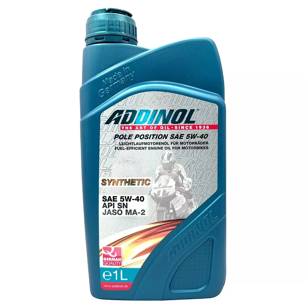 ADDINOL POLE POSITION 5W40 機車機油 合成機油 機車合成機油 摩托車合成機油