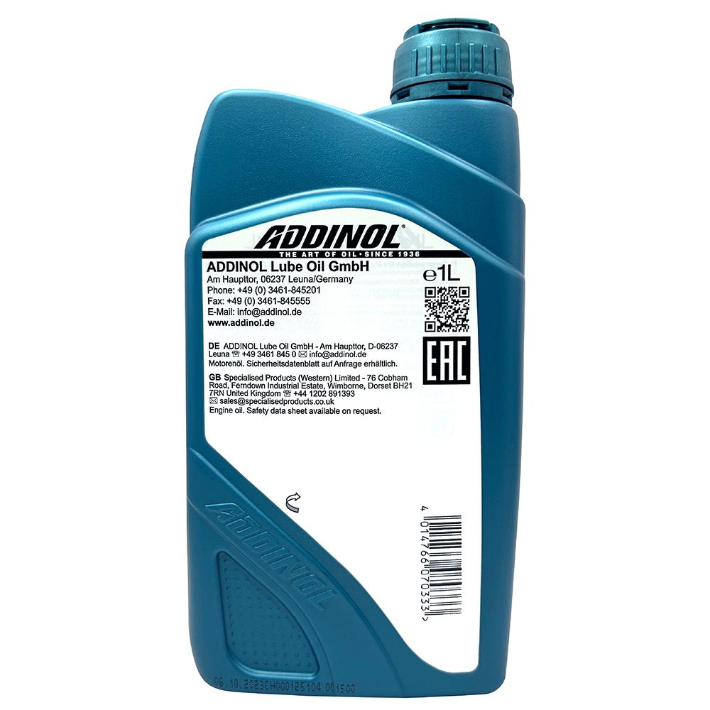 ADDINOL SUPER RACING 10W60 全合成機油 賽車級高性能引擎專用