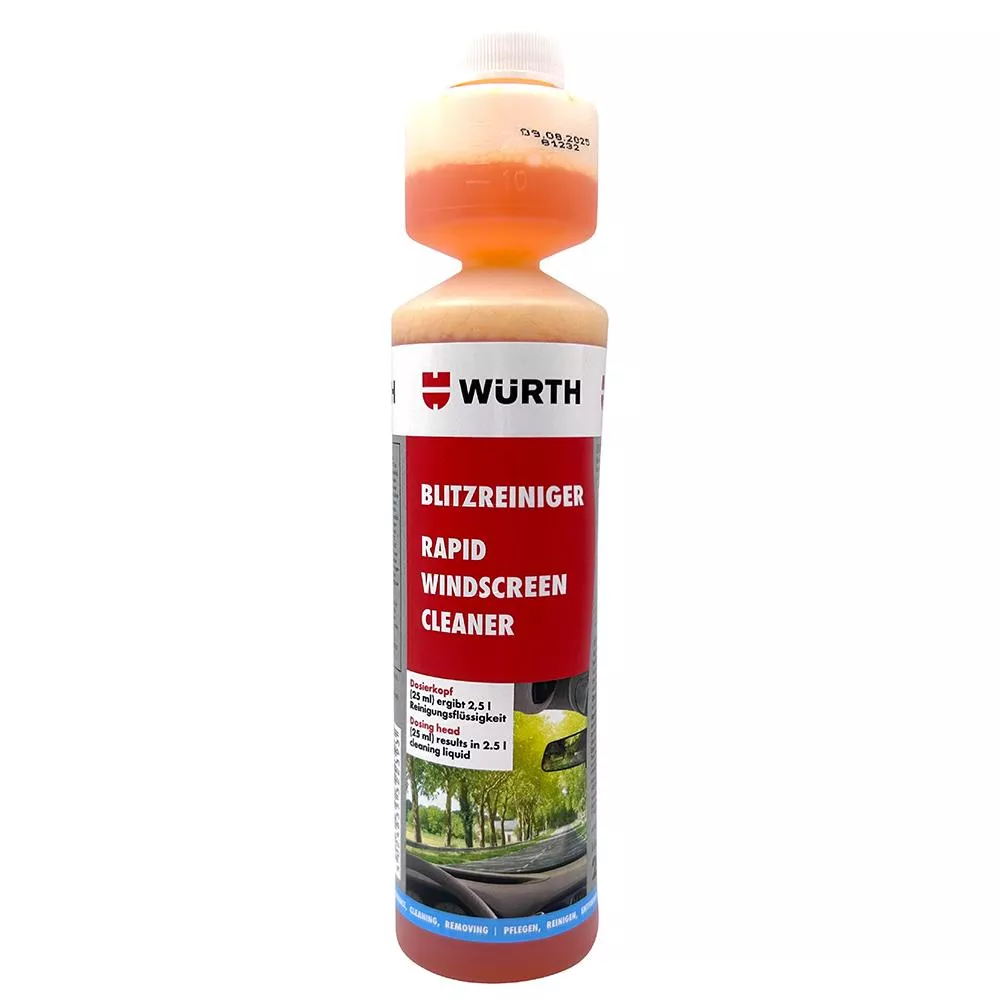 Wurth 濃縮雨刷精 250ml 雨刷精 確保視野清晰無痕