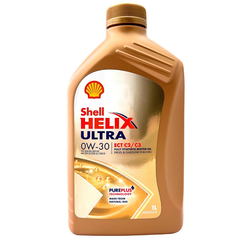 殼牌 Shell HELIX ULTRA ECT C2/C3 0W30 長效全合成機油 汽柴油引擎機油