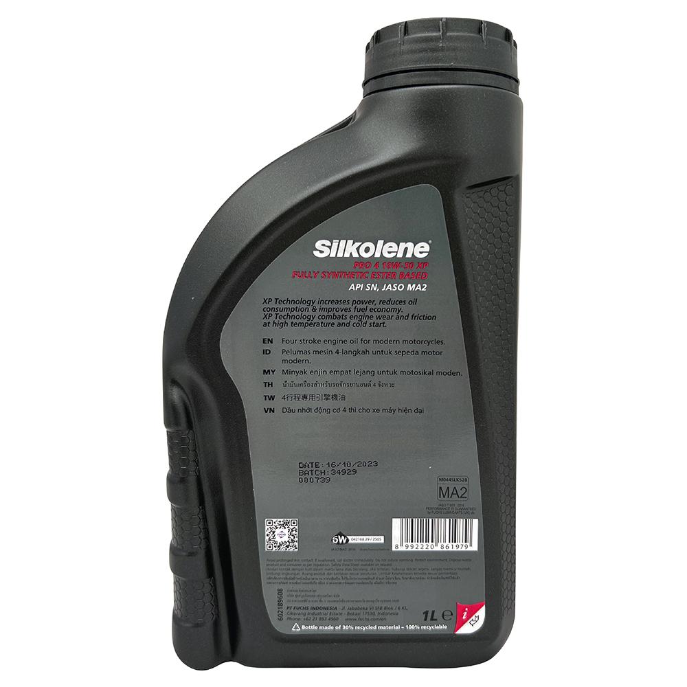 福斯 Fuchs Silkolene(賽克龍) PRO 4 10W50 XP 酯類全合成機油 機車機油
