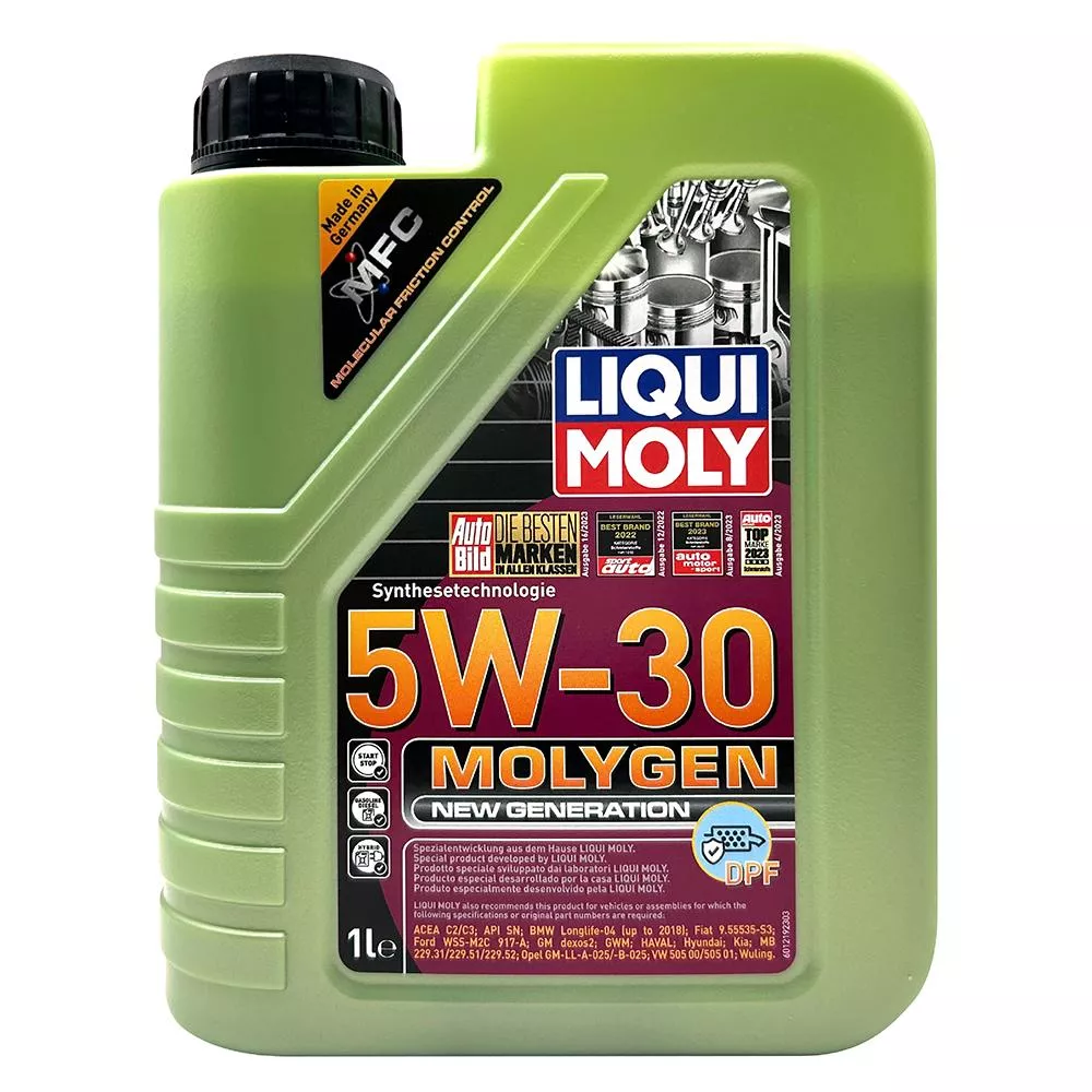 LiquiMoly Molygen New Generation 5W-30 DPF 全合成機油