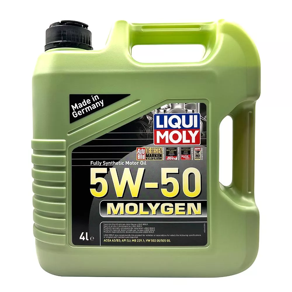 Liqui Moly Molygen 5W50 全合成機油 4公升裝