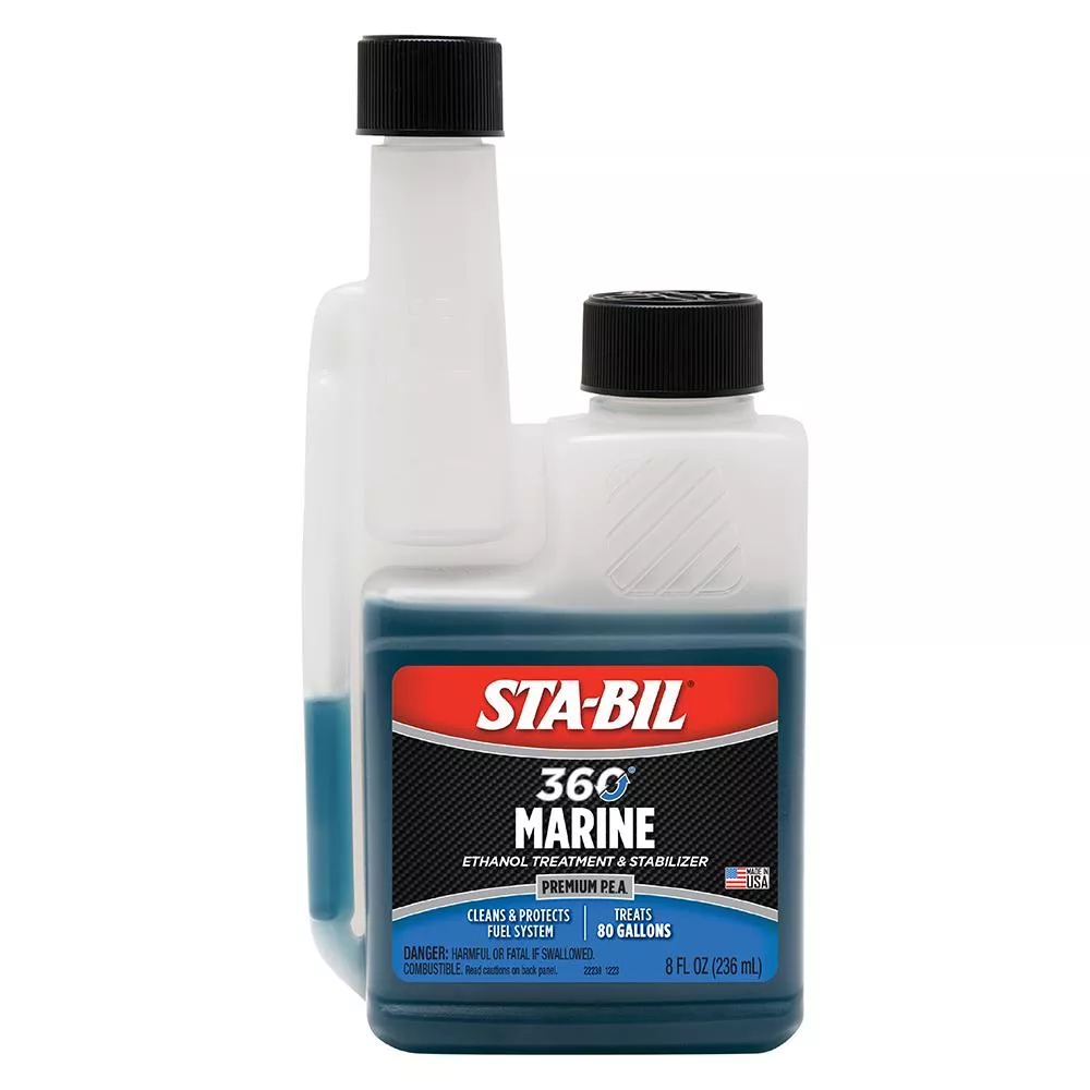 STA-BIL 360° Marine 海洋版燃油穩定劑 236ml｜氣相防鏽｜抗水氣｜船舶專用配方