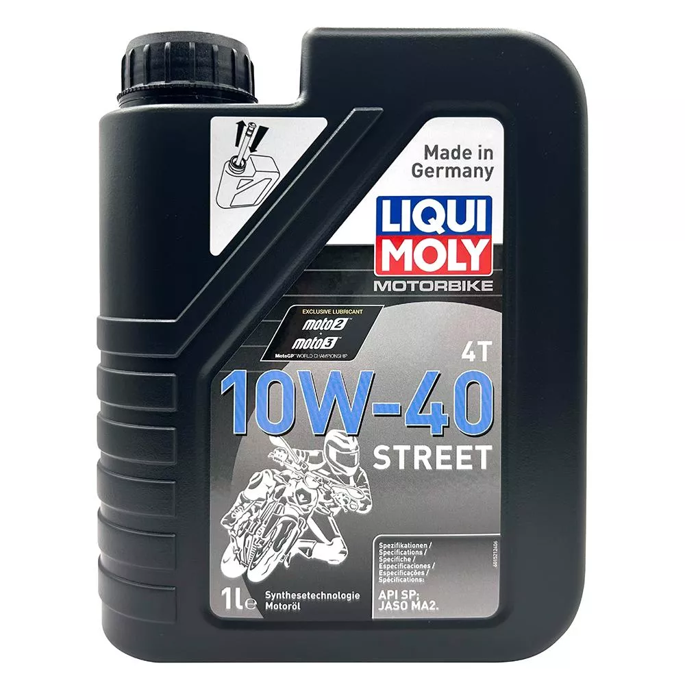 Liqui Moly Motorbike 4T Street 10W-40 機車機油 API SP JASO MA2 德國製