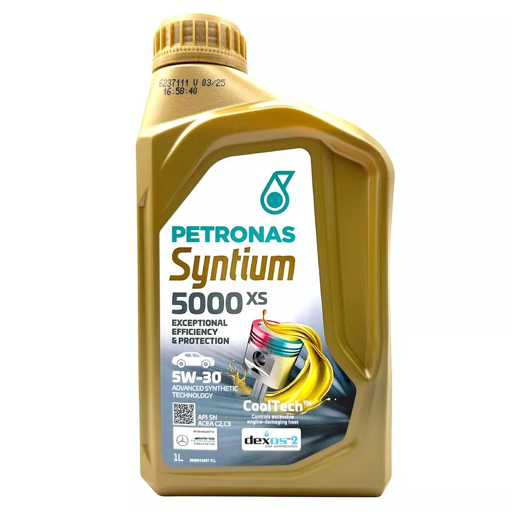 PETRONAS Syntium 5000 XS 5W-30 全合成機油 API SN ACEA C2 C3