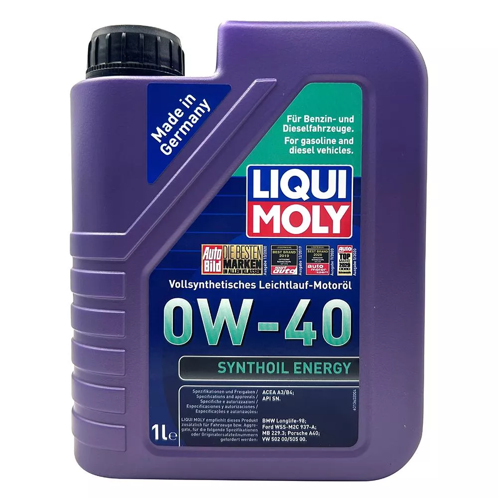 LIQUI MOLY Synthoil Energy 0W40 全合成機油