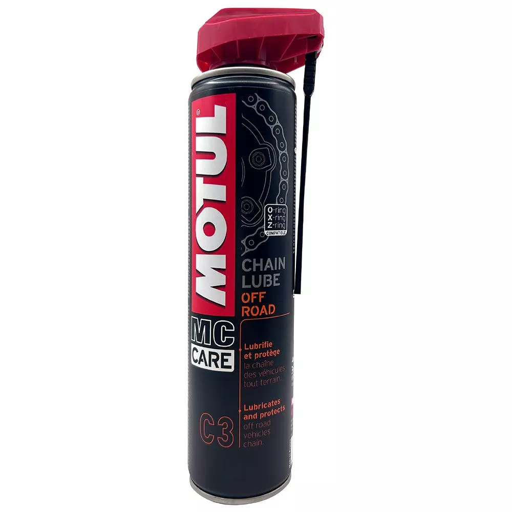 MOTUL C3 Chain Lube Off-Road 越野版鏈條油 防泥沙附著 低黏防甩 O/X/Z環適用 400ml