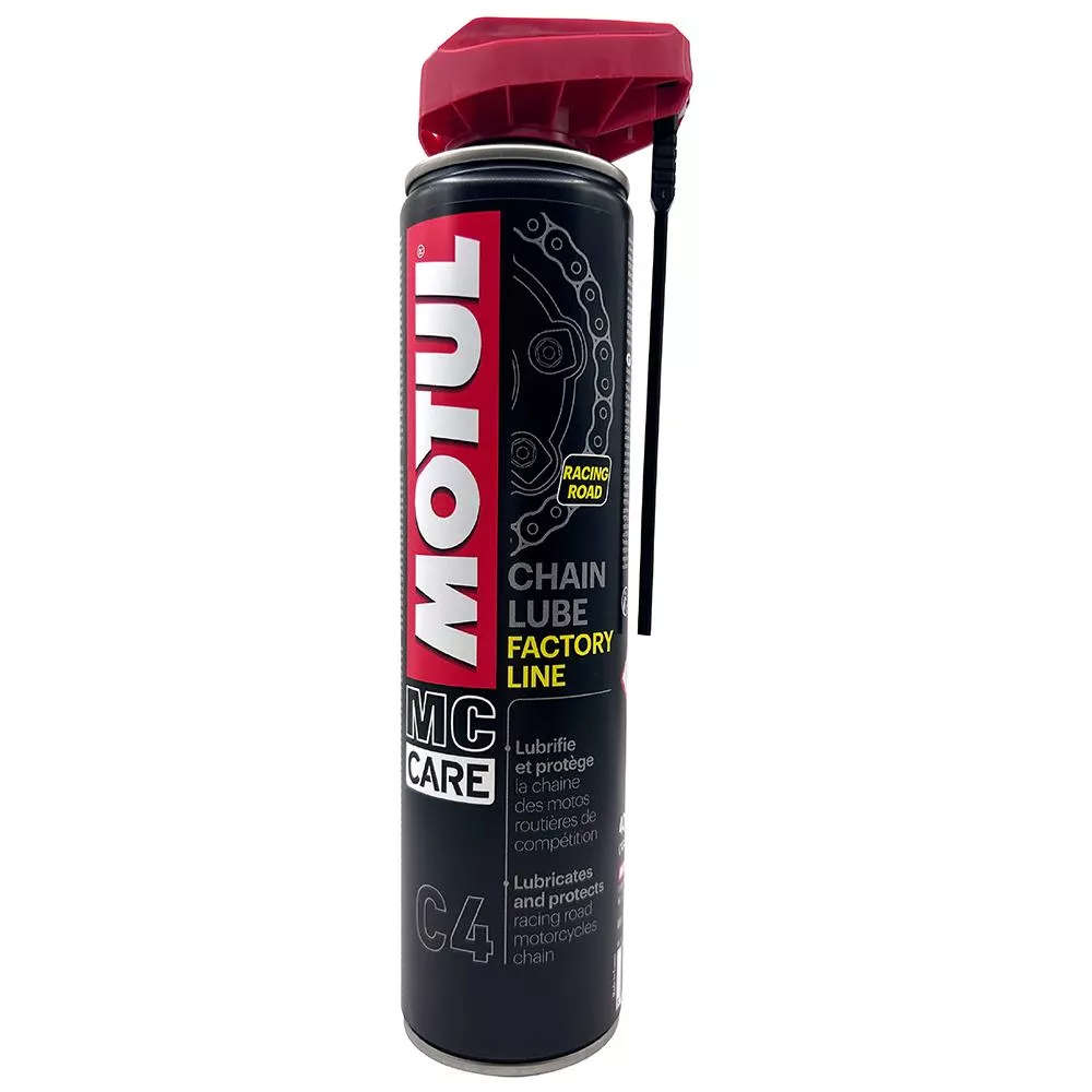 MOTUL C4 Chain Lube Factory Line 競技賽道版鏈條油 超強抗甩 極限潤滑 O/X/Z環適用 400ml