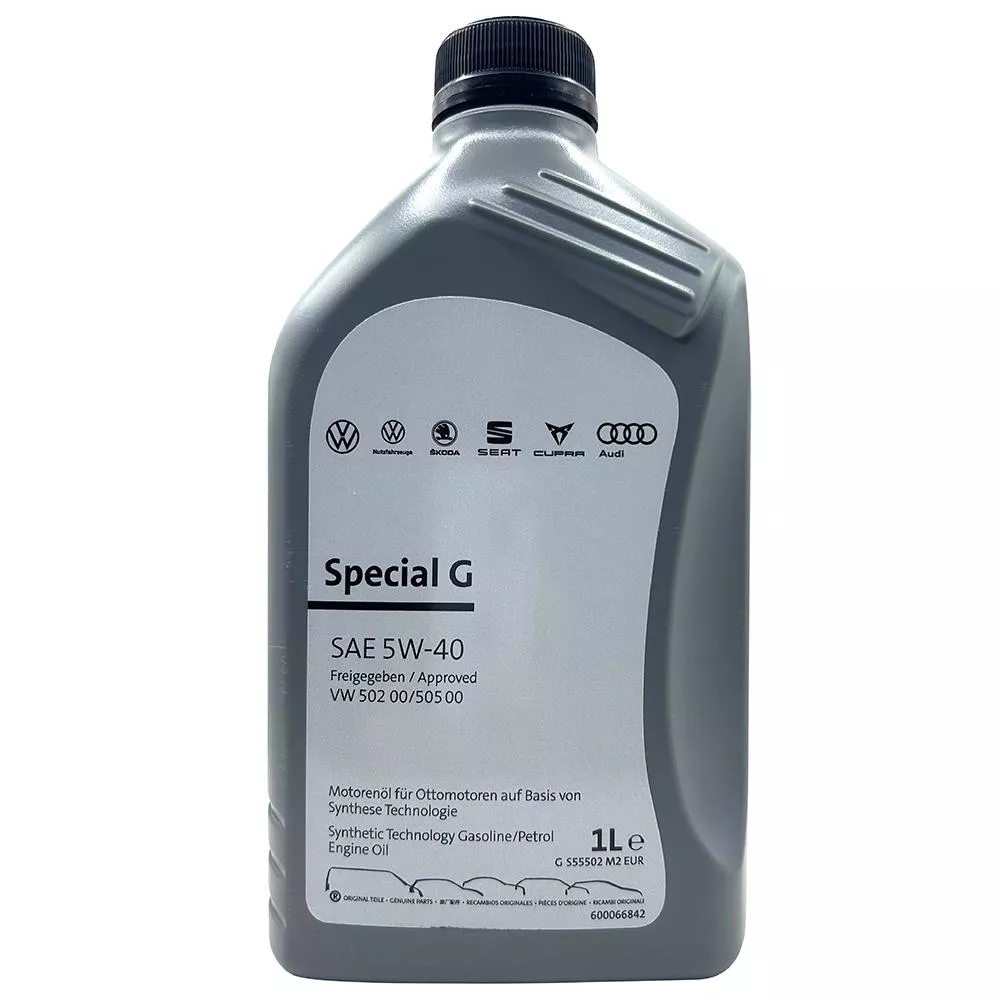 VW Special G 5W40 原廠合成機油 502 00 汽油車專用 1