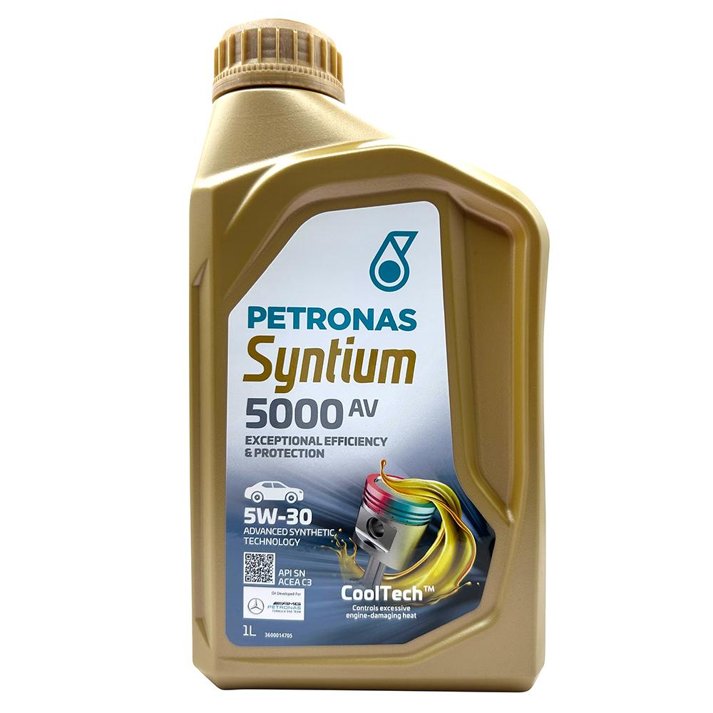PETRONAS SYNTIUM 3000 AV 5W30 全合成機油汽柴油引擎兼用| CARPARTGO