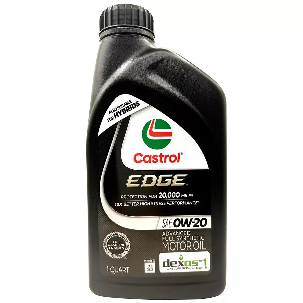 Castrol EDGE 0W20 全合成機油 946ml 美國原裝 黑罐