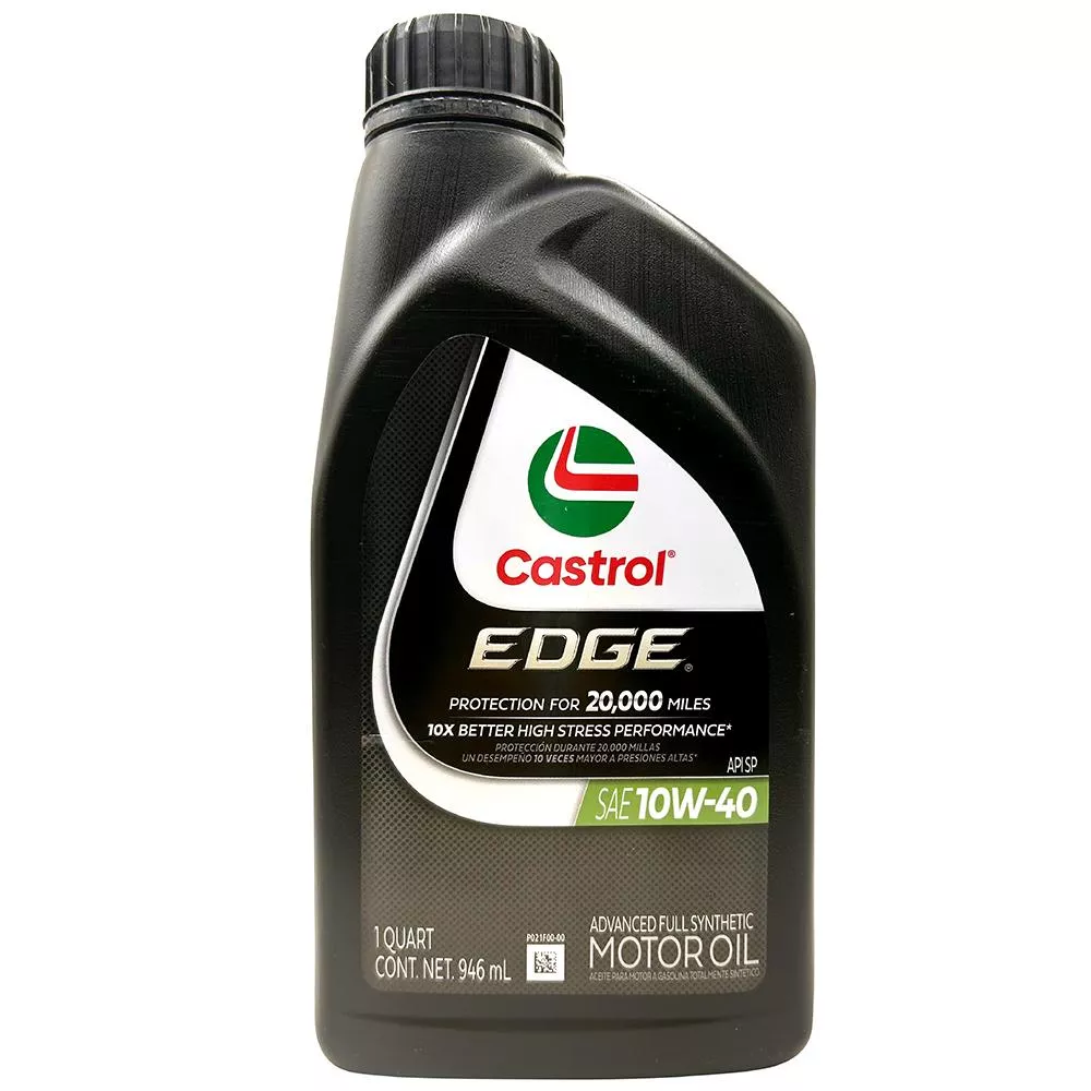 Castrol EDGE 10W40 全合成機油 946ml 美國原裝 黑罐