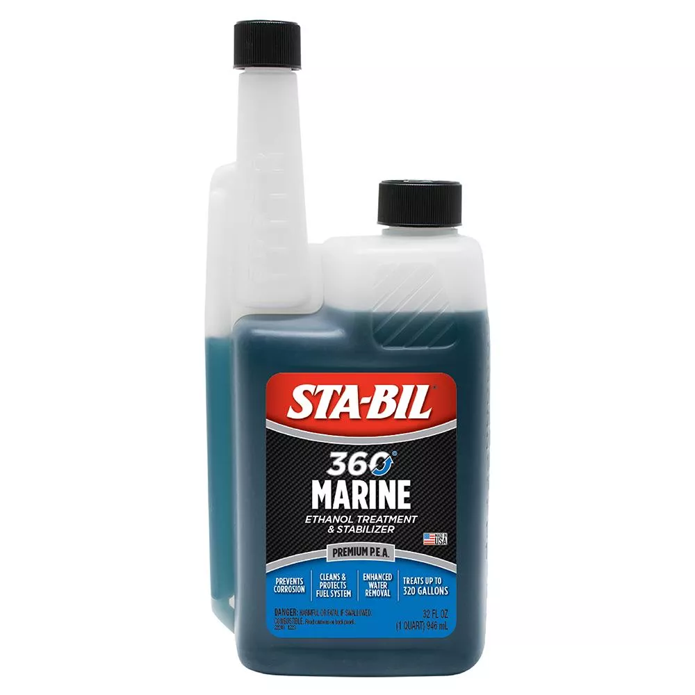 STA-BIL 360 MARINE 航海專業燃油穩定劑 乙醇保護 預防鏽蝕 排除水分 32oz