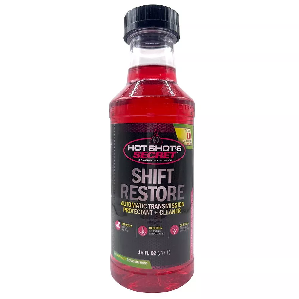 Hot Shot's Secret 變速箱復活劑 消除換檔頓挫 溶解膠質 降低油溫 16oz