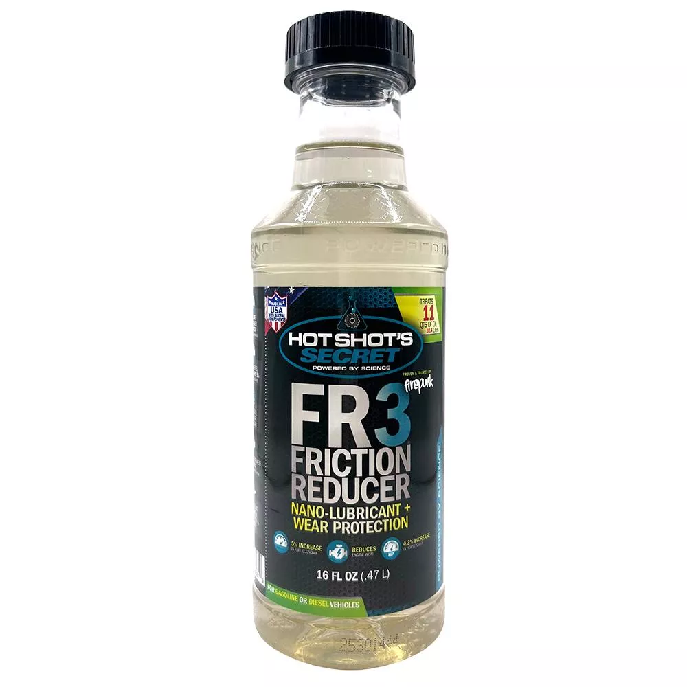 Hot Shot's Secret FR3 奈米減摩機油精 提升馬力 減少磨損 恢復缸壓 16oz