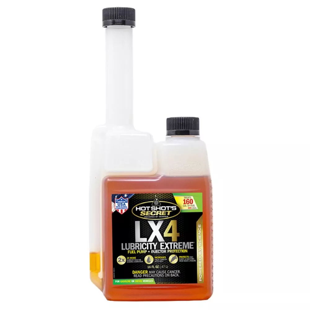 Hot Shot's Secret LX4 極致燃油潤滑劑 保護燃油幫浦 防止噴油嘴磨損 延長系統壽命 16oz