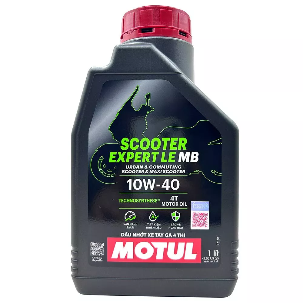 MOTUL SCOOTER EXPERT LE MB 4T 10W40 速克達合成機油 1L 都市通勤 節能省油 引擎保護