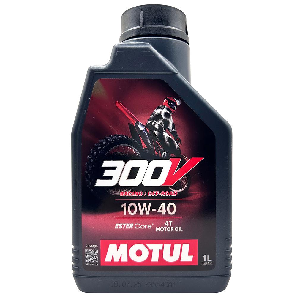 摩特 MOTUL 300V 4T OFF-ROAD 10W-40 越野競技全合成機油 1L