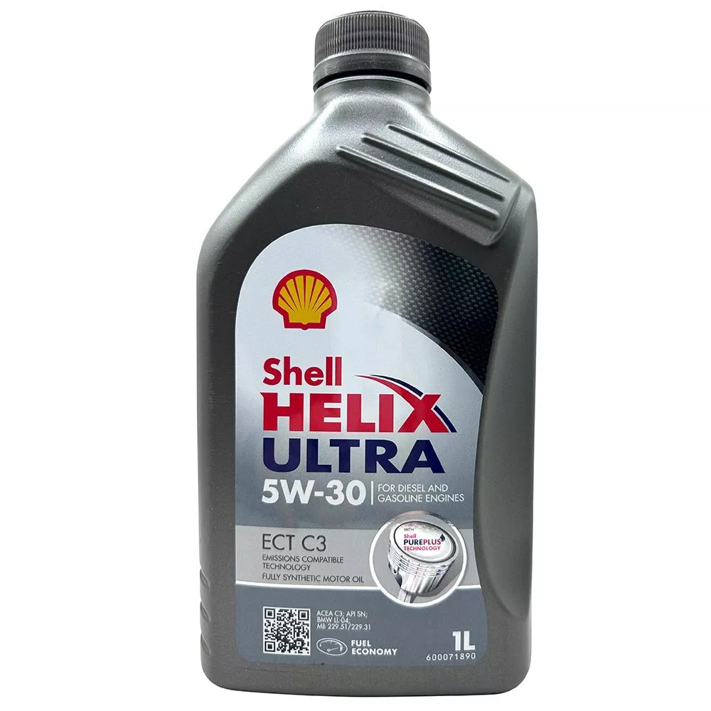 Shell HELIX ULTRA ECT 5W30 長效全合成機油 汽柴油引擎機油