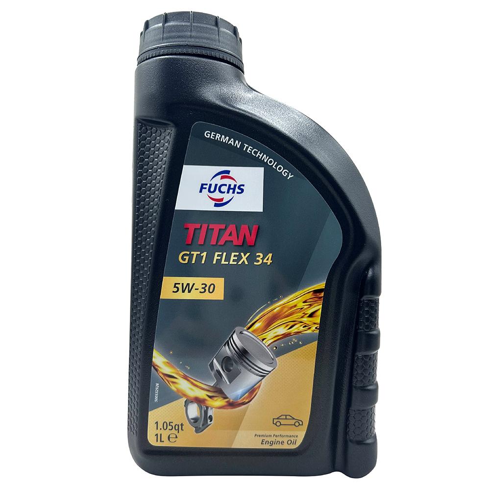 FUCHS TITAN GT1 FLEX 34 5W-30 全合成機油 1L