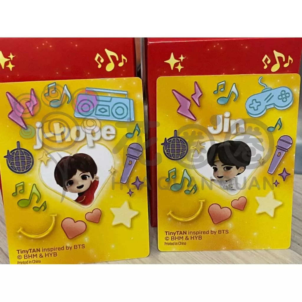 Mcdonalds TinyTAN 公仔 台灣麥當勞聯名 防彈少年團 BTS防彈少年