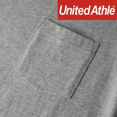 United Athle 男生素T 5.6oz 口袋T恤
