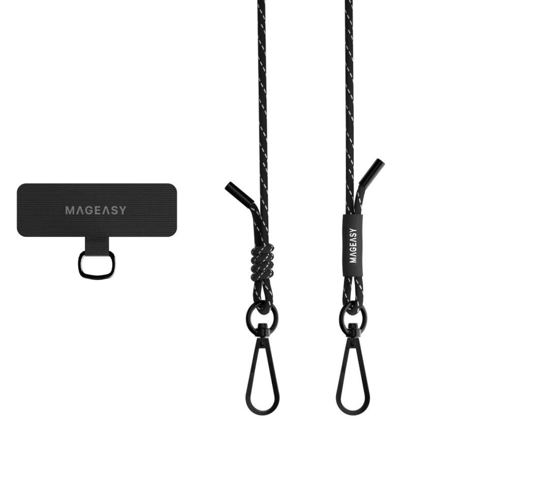 STRAP 掛繩 / 掛繩片組（反光黑）