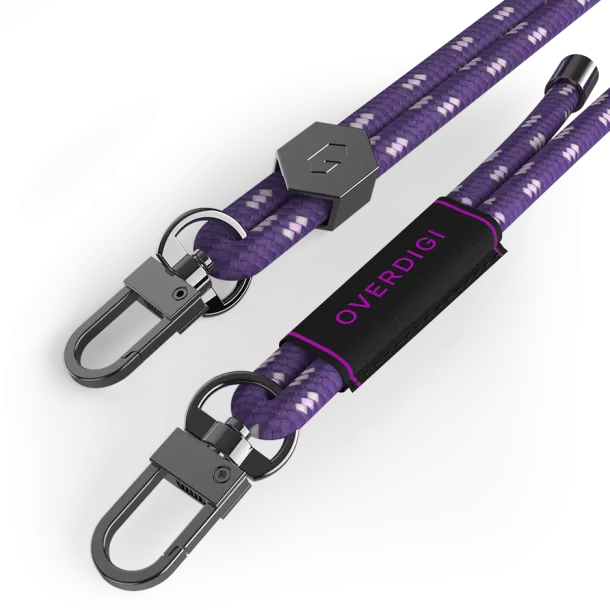 Handy 多彩6mm快拆手機掛繩(迷幻紫)