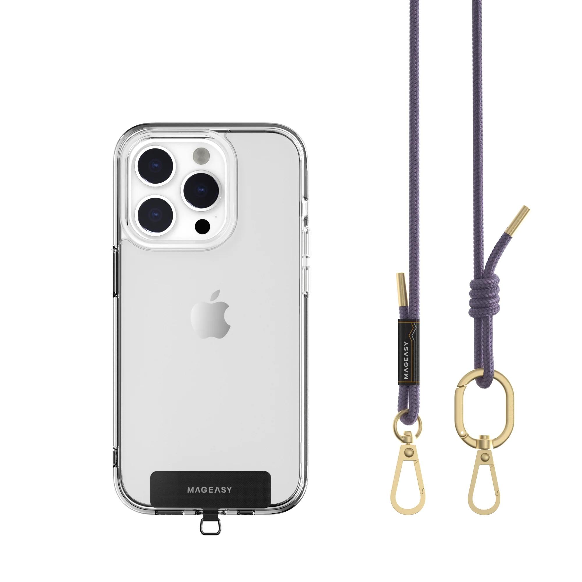 6 mm STRAP 掛繩/掛繩片組 (相容 iOS / Android 手機殼) 謎樣紫