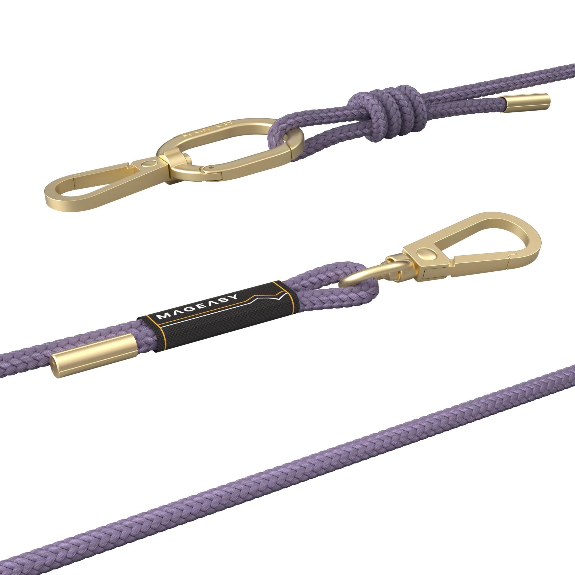 6 mm STRAP 掛繩/掛繩片組 (相容 iOS / Android 手機殼) 謎樣紫