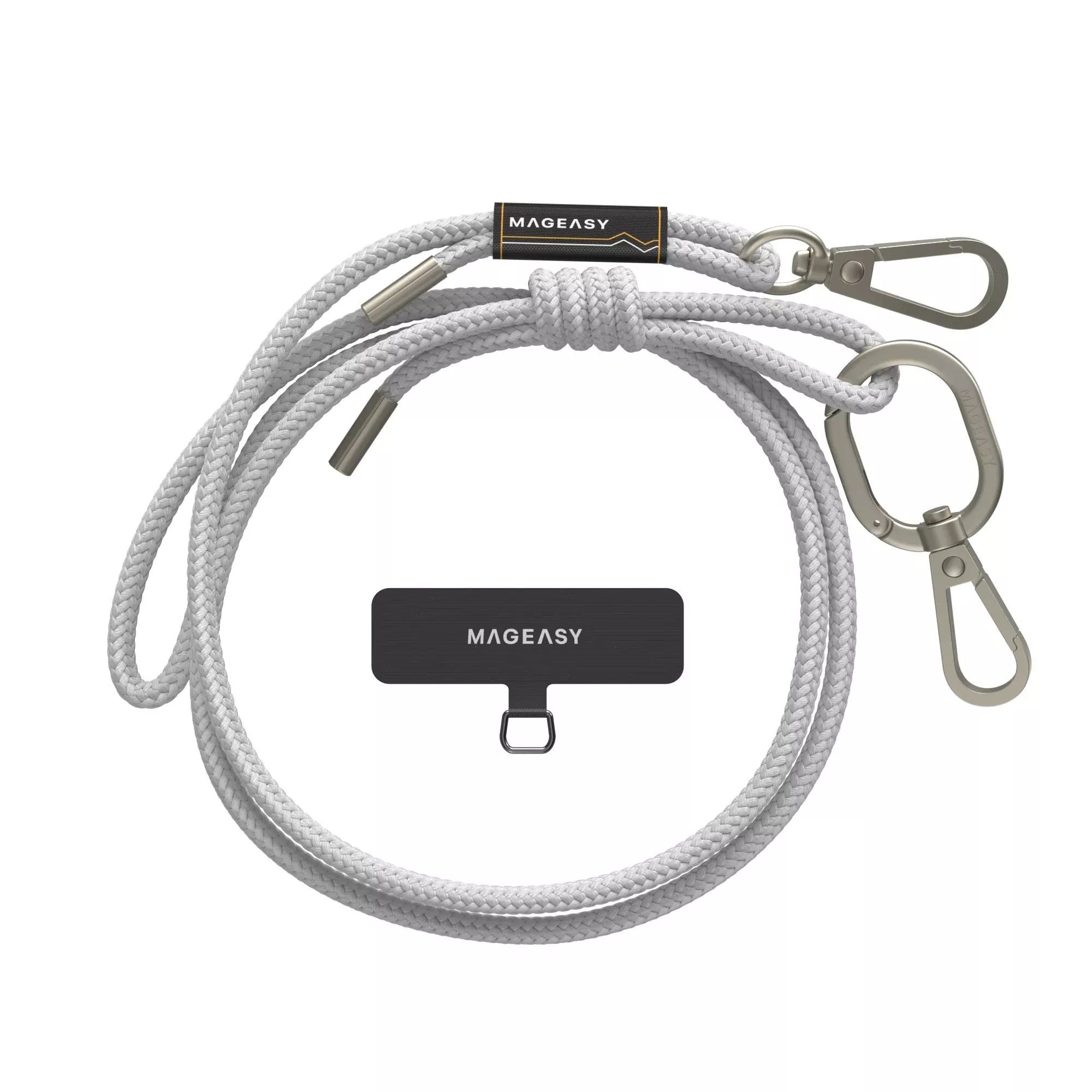 6 mm STRAP 掛繩/掛繩片組 (相容 iOS / Android 手機殼) 溫潤灰