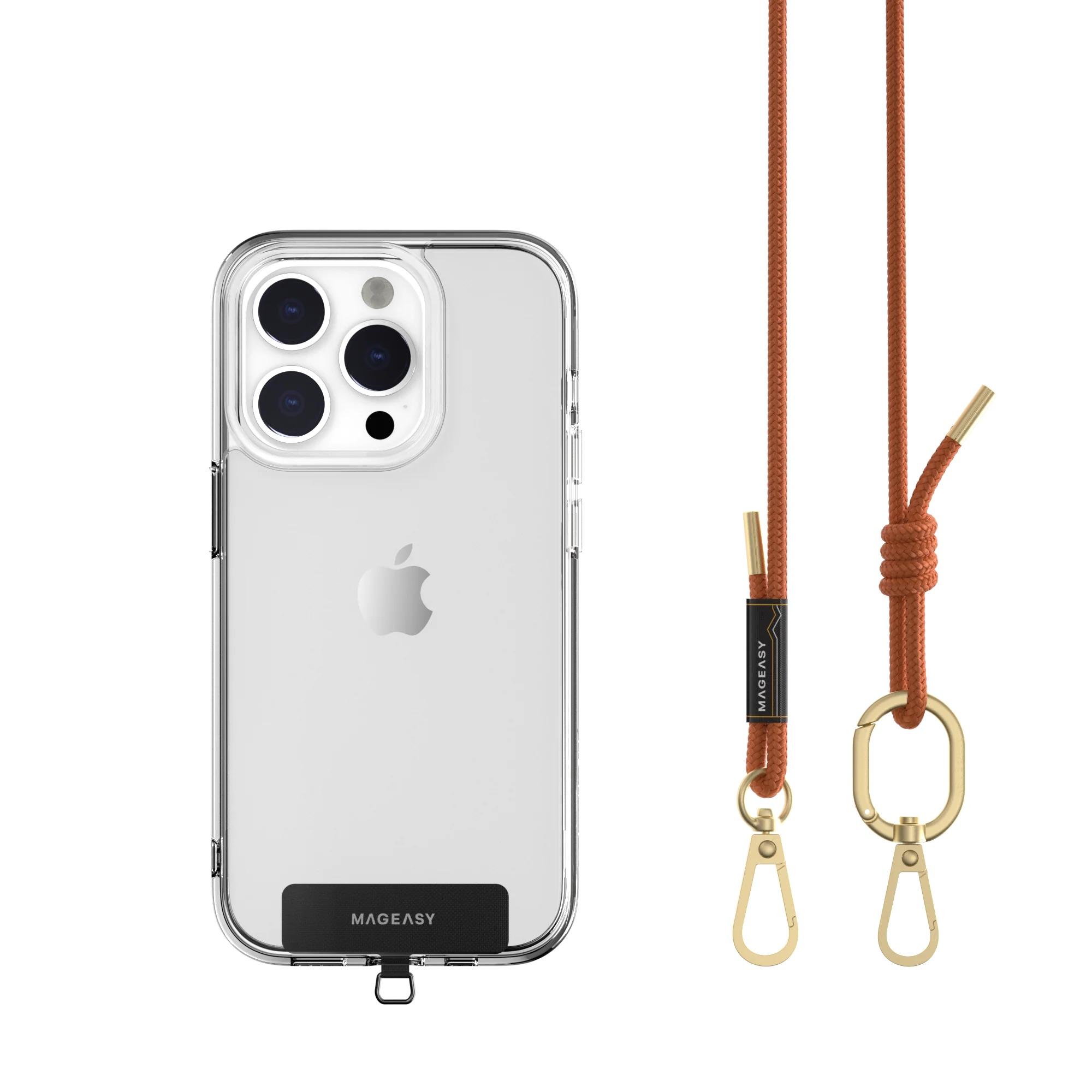 6 mm STRAP 掛繩/掛繩片組 (相容 iOS / Android 手機殼) 魅力橘