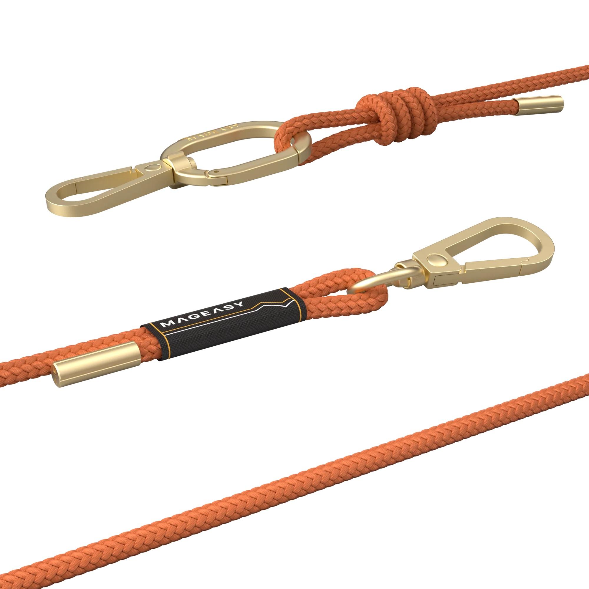 6 mm STRAP 掛繩/掛繩片組 (相容 iOS / Android 手機殼) 魅力橘