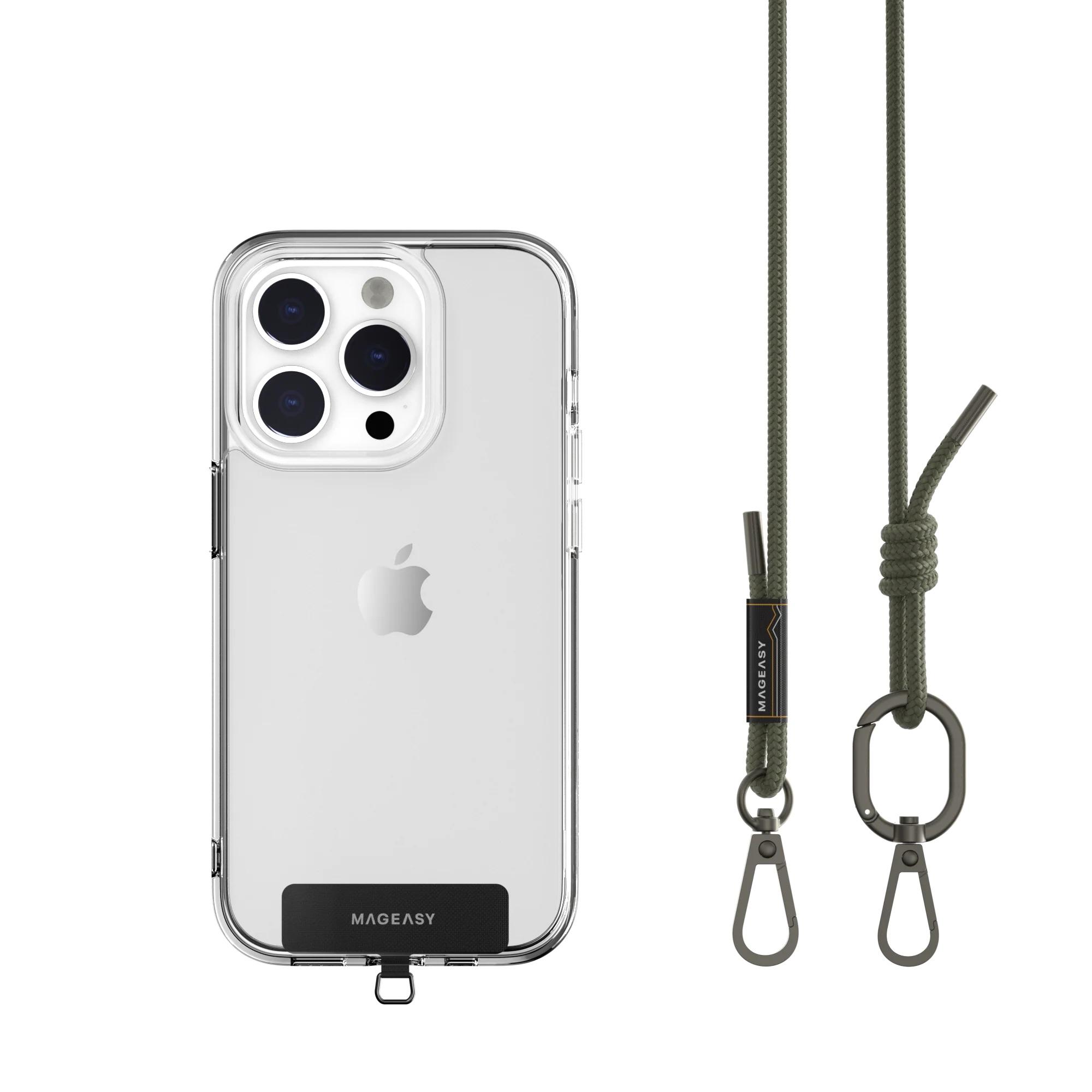 6 mm STRAP 掛繩/掛繩片組 (相容 iOS / Android 手機殼) 無畏綠