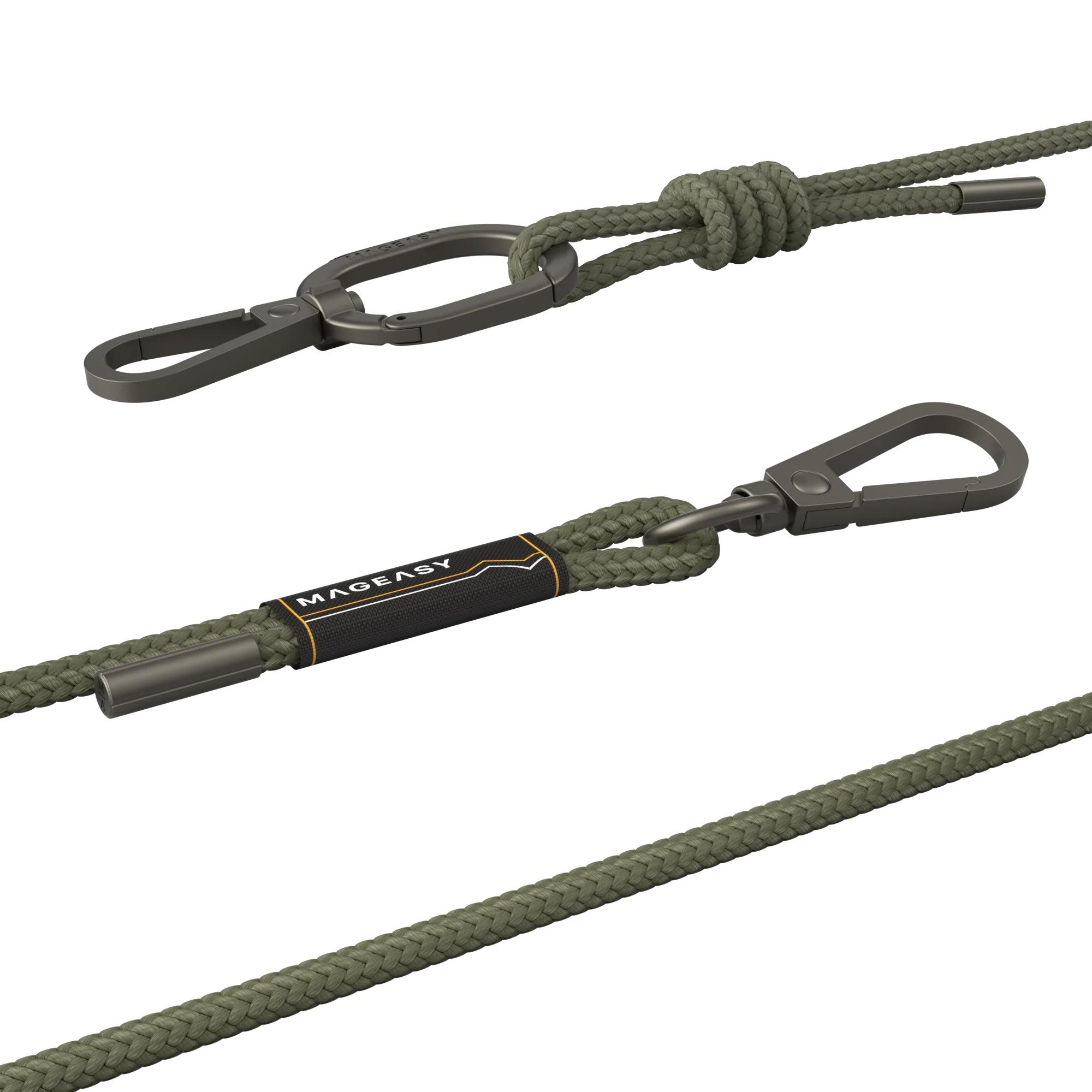 6 mm STRAP 掛繩/掛繩片組 (相容 iOS / Android 手機殼) 無畏綠