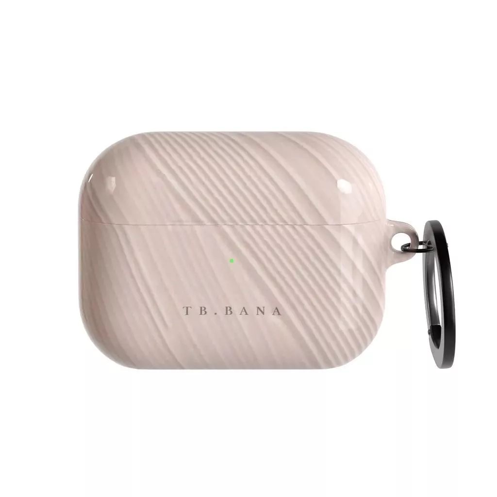 #T41 蜜桃壓紋 石坪 Airpods