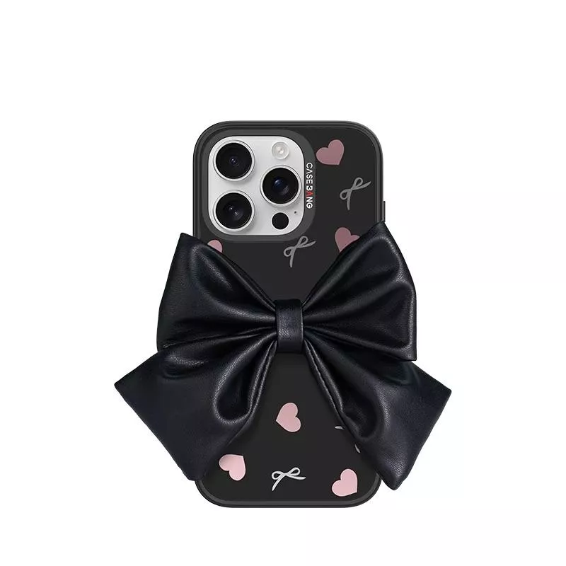 CASEBANGx甜心蝴蝶結系列格紋蝴蝶結出奇手機殼磁吸背蓋 CASEBANGx甜心蝴蝶結系列格紋蝴蝶結出奇手機殼磁吸背蓋