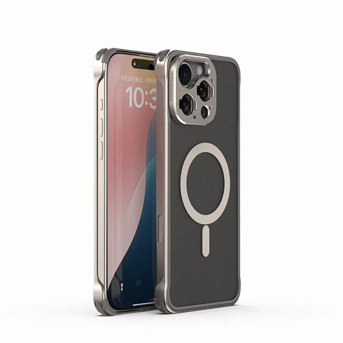 Fotorgea Metal Phone Case 金屬手機殼｜iPhone 16 Pro/Pro Max 專用｜T型接口支援
