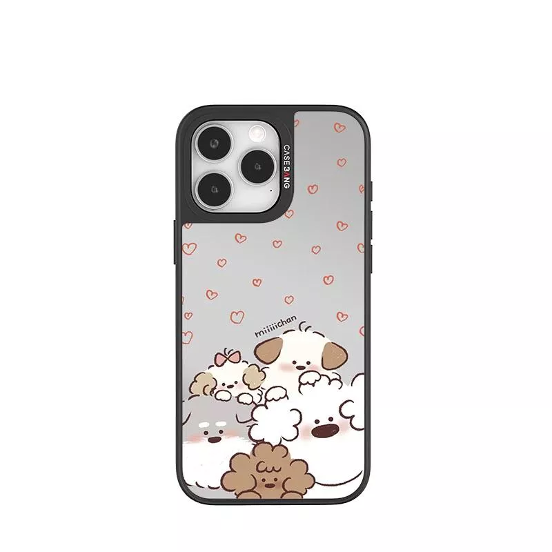 miiiiichan聯名我是狗狗系列-磁吸出鏡殼-大頭狗狗 miiiiichan聯名我是狗狗系列-磁吸出鏡殼-大頭狗狗