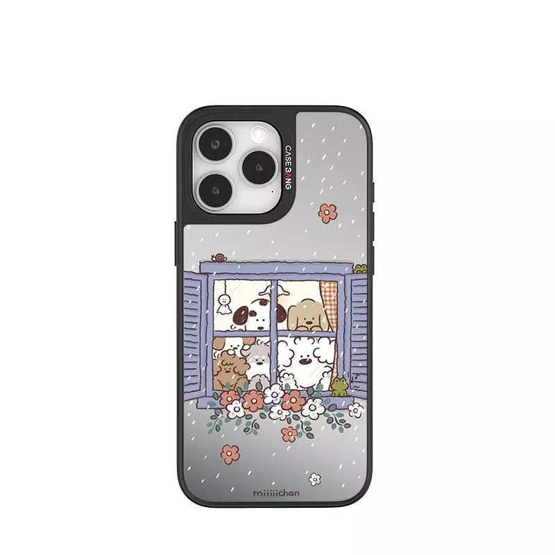 miiiiichan聯名我是狗狗系列-磁吸出鏡殼-宅家狗狗 miiiiichan聯名我是狗狗系列-磁吸出鏡殼-宅家狗狗