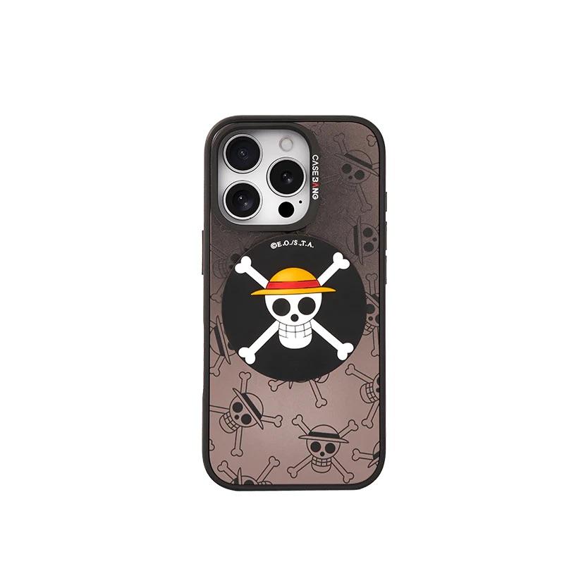 One Piece 航海王聯名系列-魯夫印記  手機殼立體磁吸背蓋