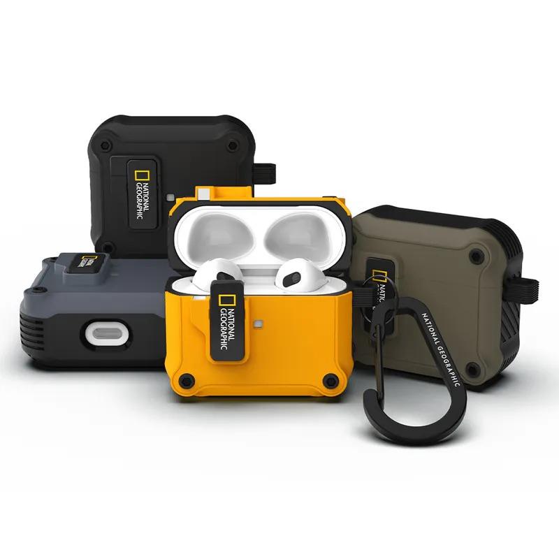 NatGeo｜國家地理 RuggedBumper AirPods 系列 自動開蓋耳機保護殼 AirPods 3代