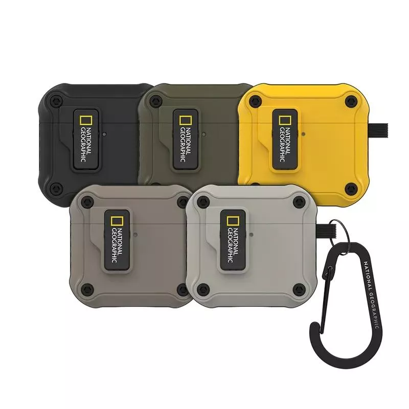 NatGeo｜國家地理 RuggedBumper AirPods 系列 自動開蓋耳機保護殼 AirPods 4代