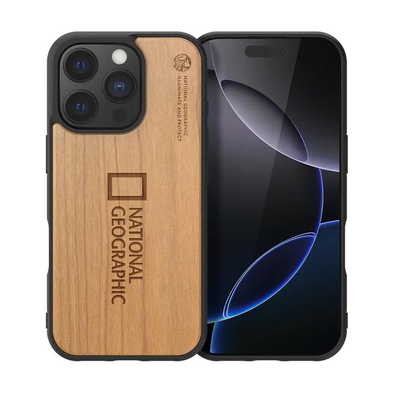 NatGeo｜國家地理 Nature Wood 磁吸木質保護殼 iPhone 16 系列